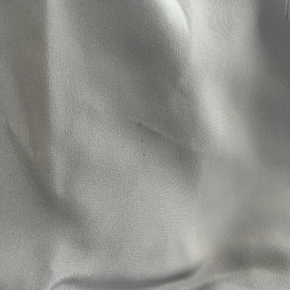 Giorgio Armani Le Collezioni Vintage Silk Blend Midi Pencil Skirt Blue - Picture 5 of 5